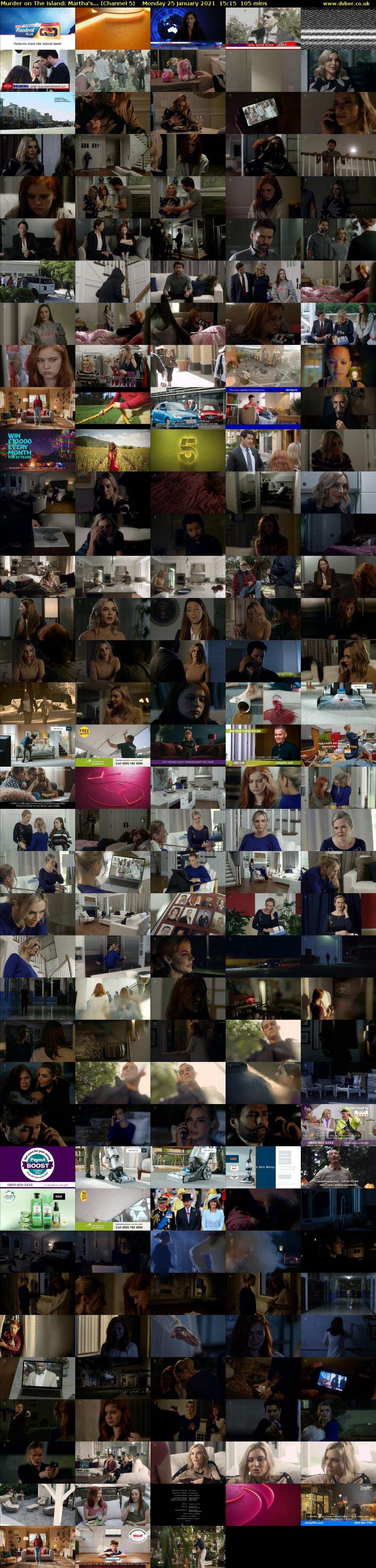 Murder on The Island: Martha's... (Channel 5) Monday 25 January 2021 15:15 - 17:00