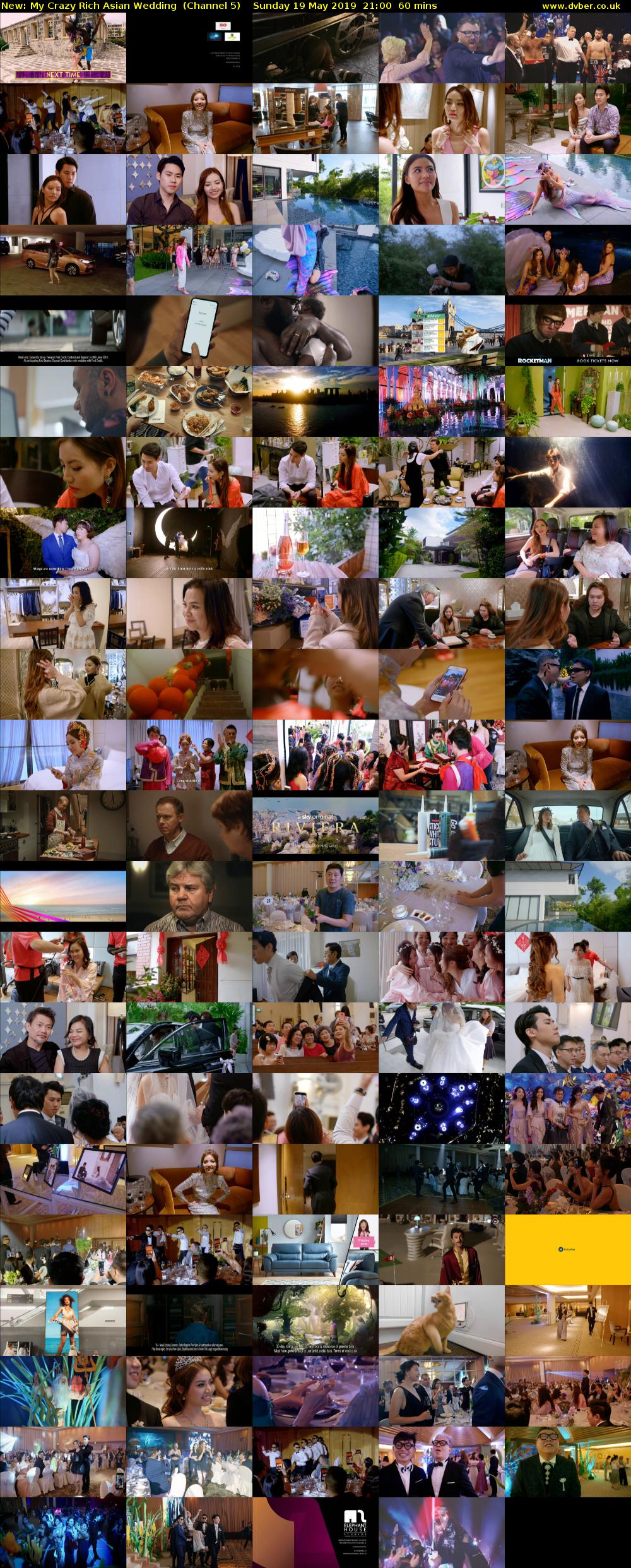 My Crazy Rich Asian Wedding (Channel 5) Sunday 19 May 2019 21:00 - 22:00