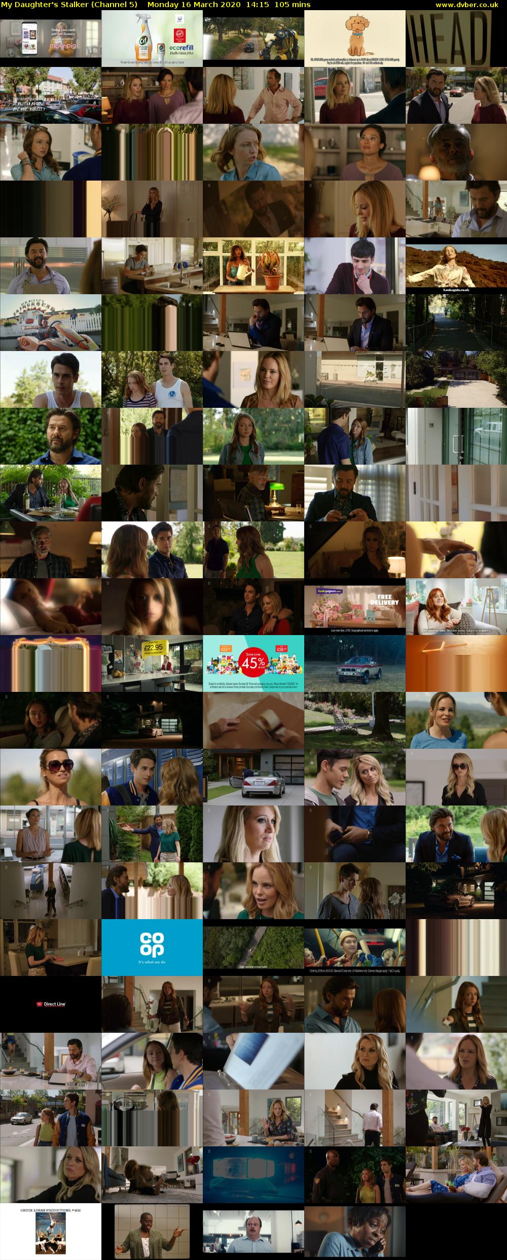 My Daughter's Stalker (Channel 5) Monday 16 March 2020 14:15 - 16:00