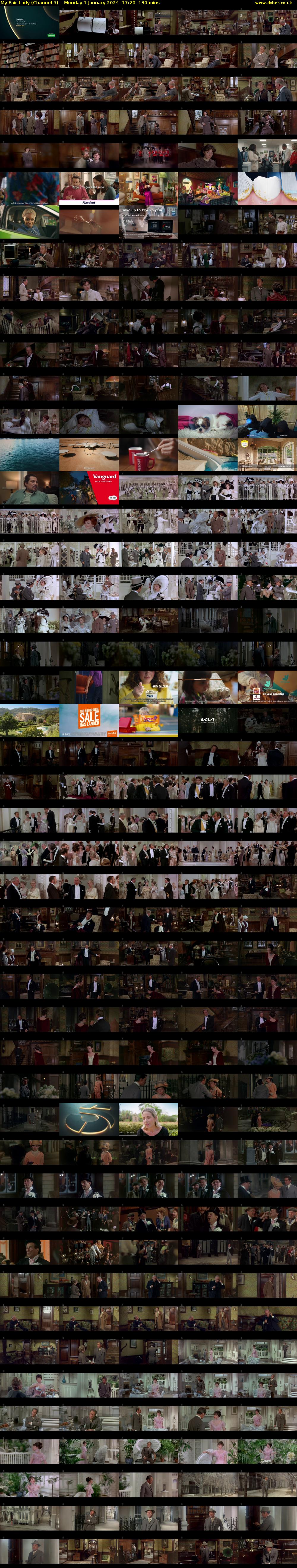 My Fair Lady (Channel 5) Monday 1 January 2024 17:20 - 19:30