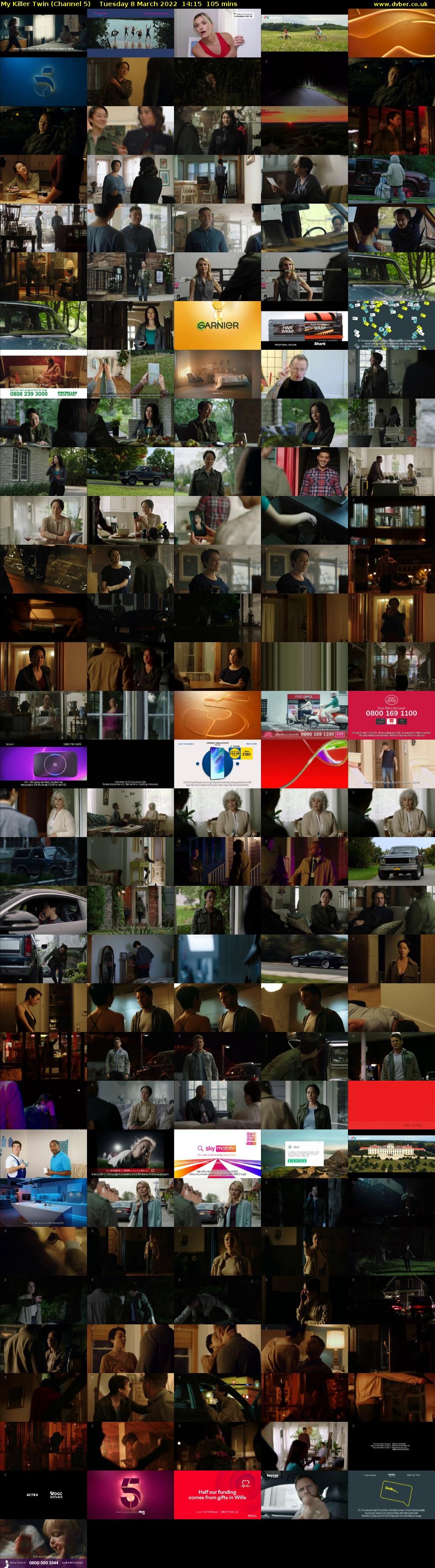 My Killer Twin (Channel 5) Tuesday 8 March 2022 14:15 - 16:00