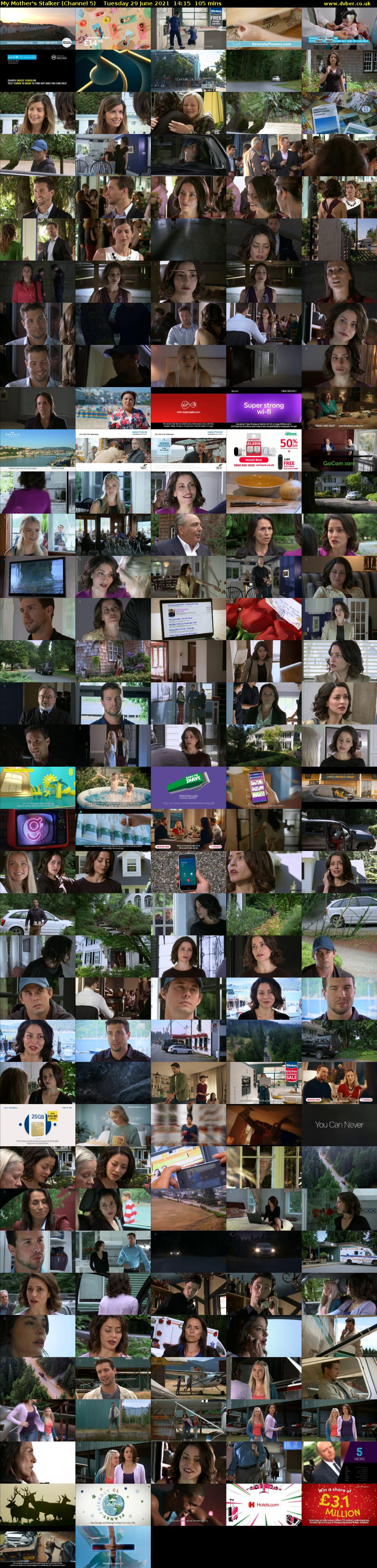 My Mother's Stalker (Channel 5) Tuesday 29 June 2021 14:15 - 16:00