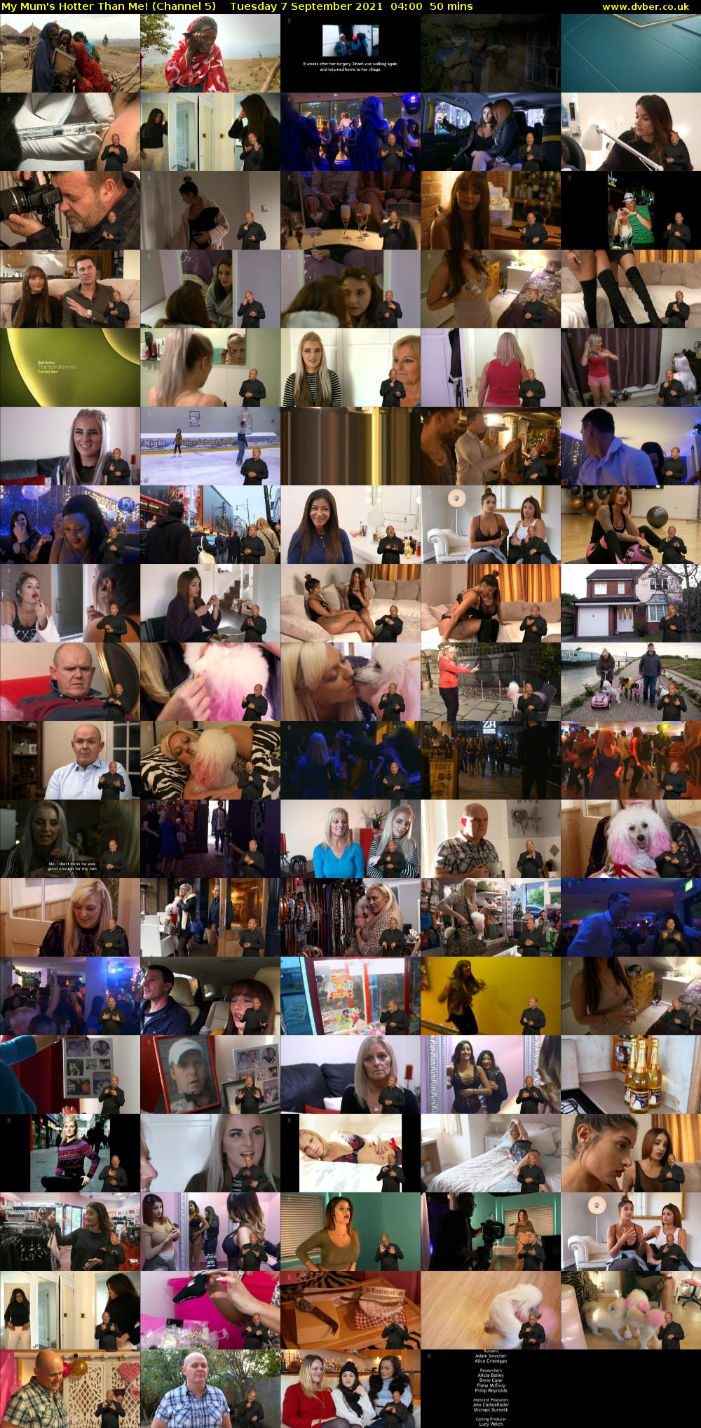 My Mum's Hotter Than Me! (Channel 5) Tuesday 7 September 2021 04:00 - 04:50