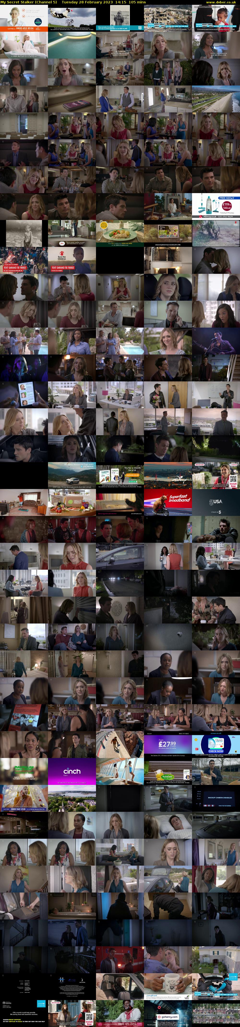 My Secret Stalker (Channel 5) Tuesday 28 February 2023 14:15 - 16:00