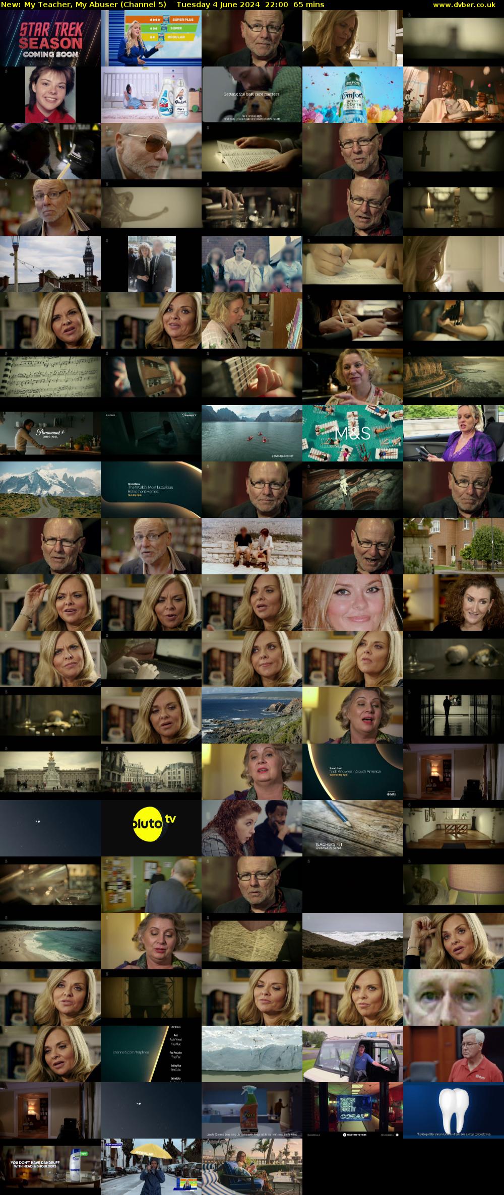 My Teacher, My Abuser (Channel 5) Tuesday 4 June 2024 22:00 - 23:05