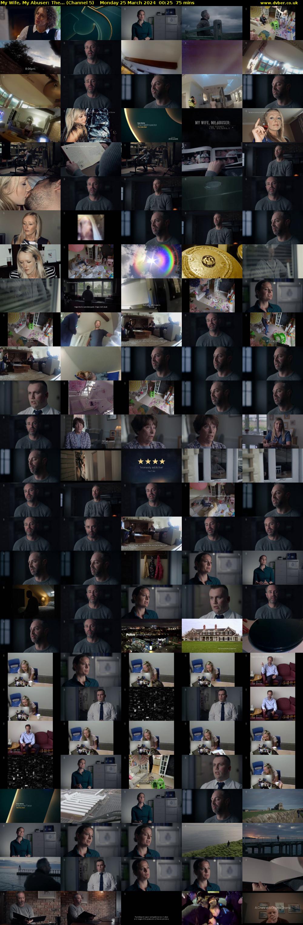 My Wife, My Abuser: The... (Channel 5) Monday 25 March 2024 00:25 - 01:40