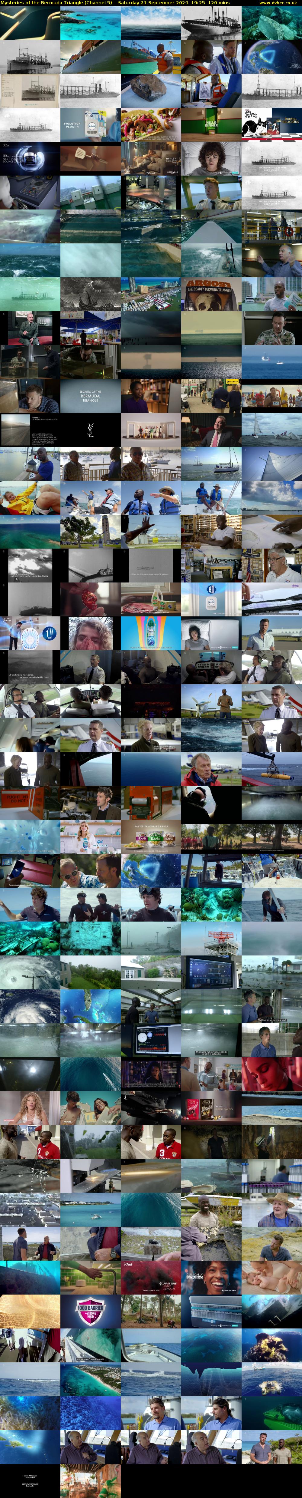 Mysteries Of The Bermuda Triangle (Channel 5) Saturday 21 September 2024 19:25 - 21:25