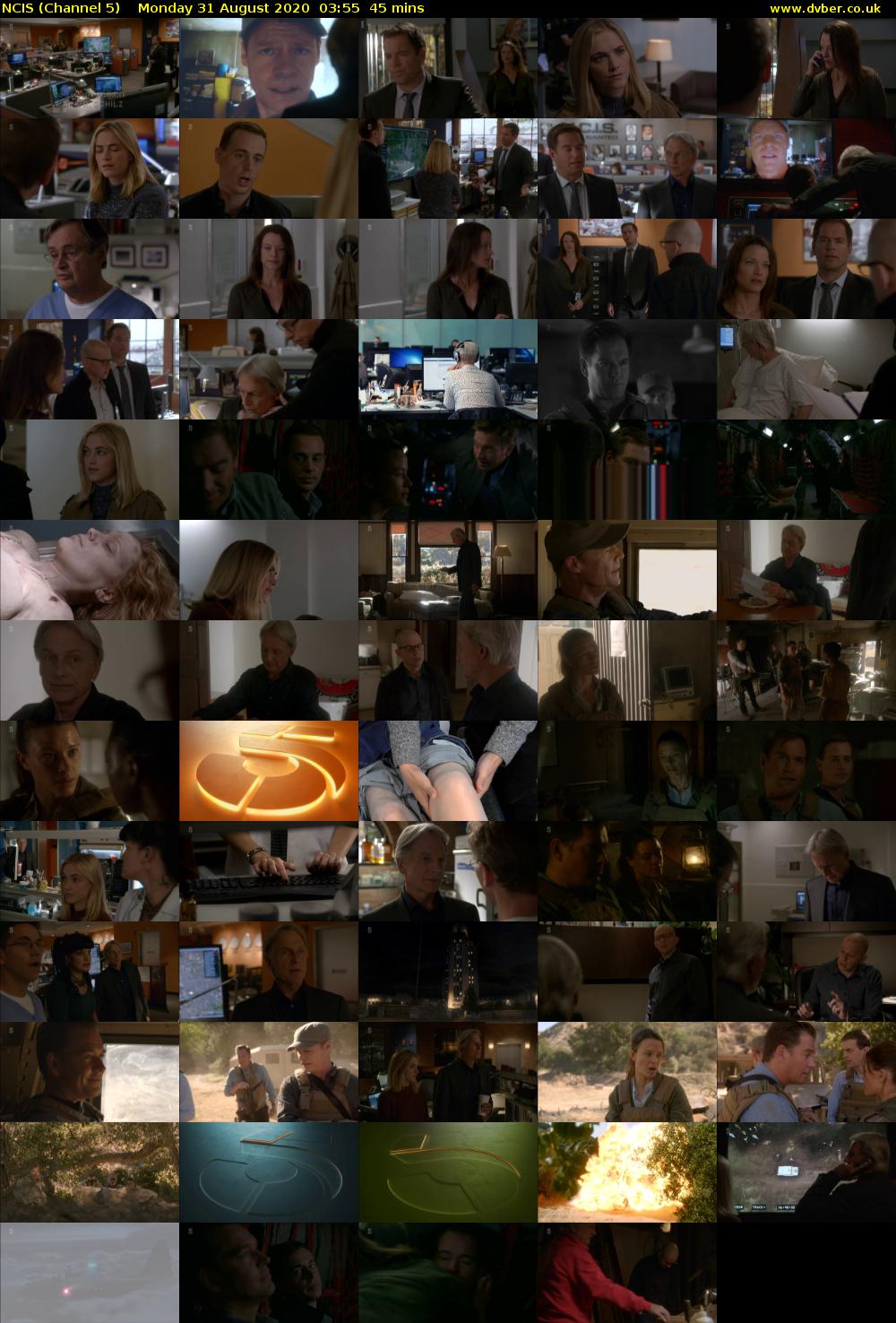 NCIS (Channel 5) Monday 31 August 2020 03:55 - 04:40
