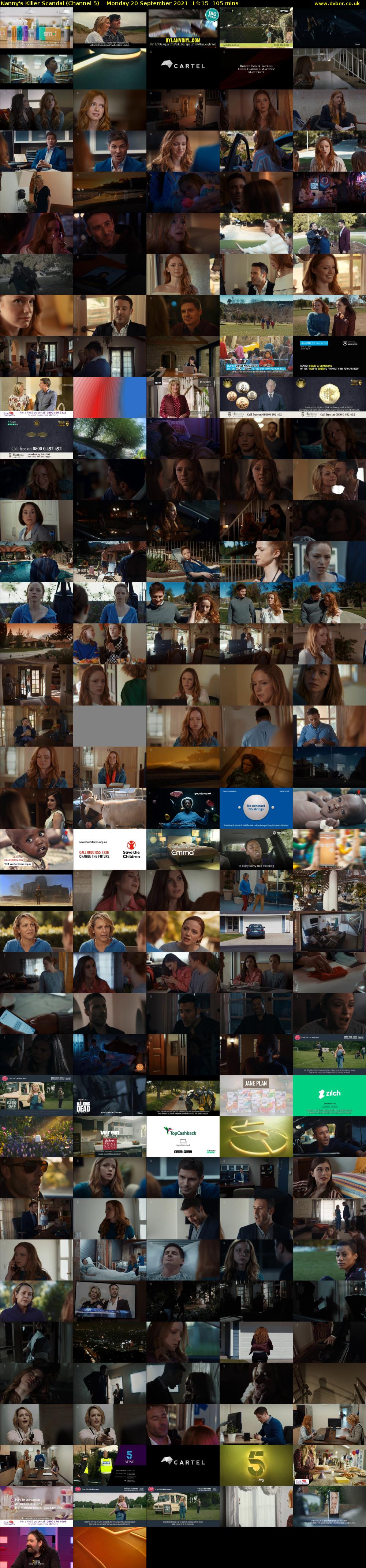 Nanny's Killer Scandal (Channel 5) Monday 20 September 2021 14:15 - 16:00