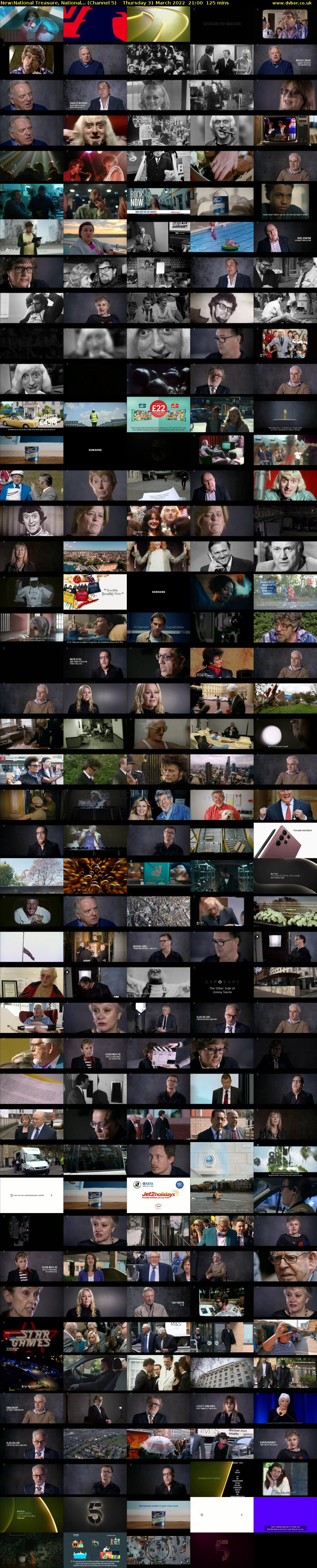 National Treasure, National... (Channel 5) Thursday 31 March 2022 21:00 - 23:05