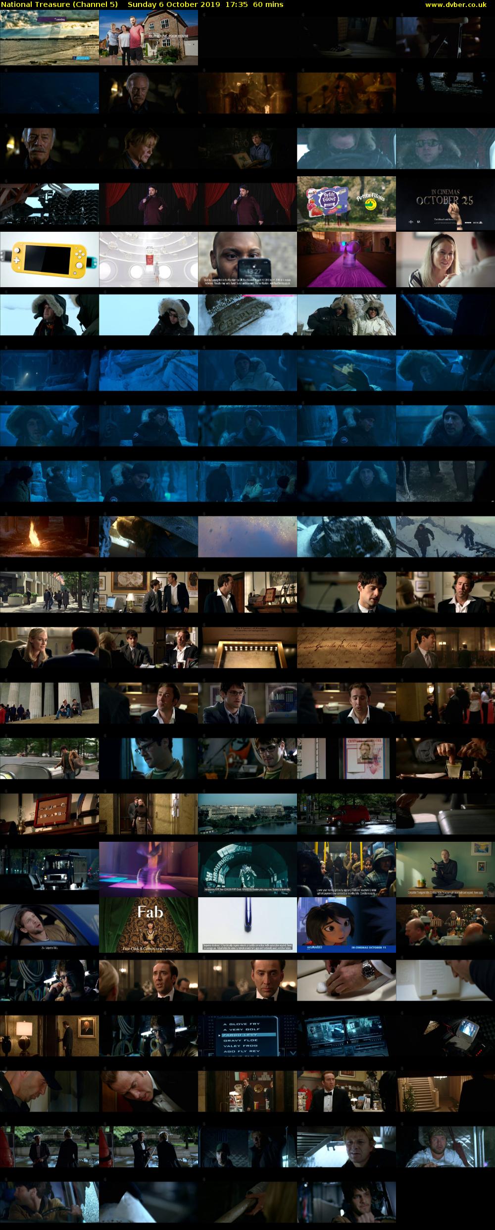 National Treasure (Channel 5) Sunday 6 October 2019 17:35 - 18:35