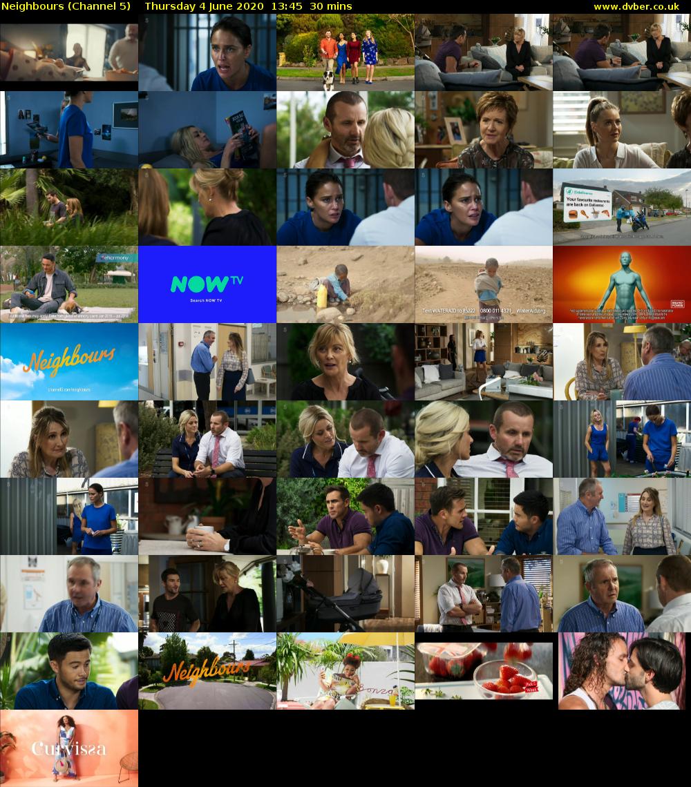 Neighbours (Channel 5) Thursday 4 June 2020 13:45 - 14:15