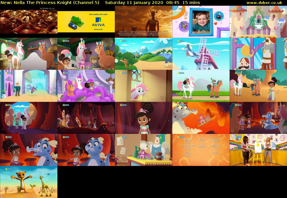 Nella The Princess Knight (Channel 5) Saturday 11 January 2020 08:45 - 09:00