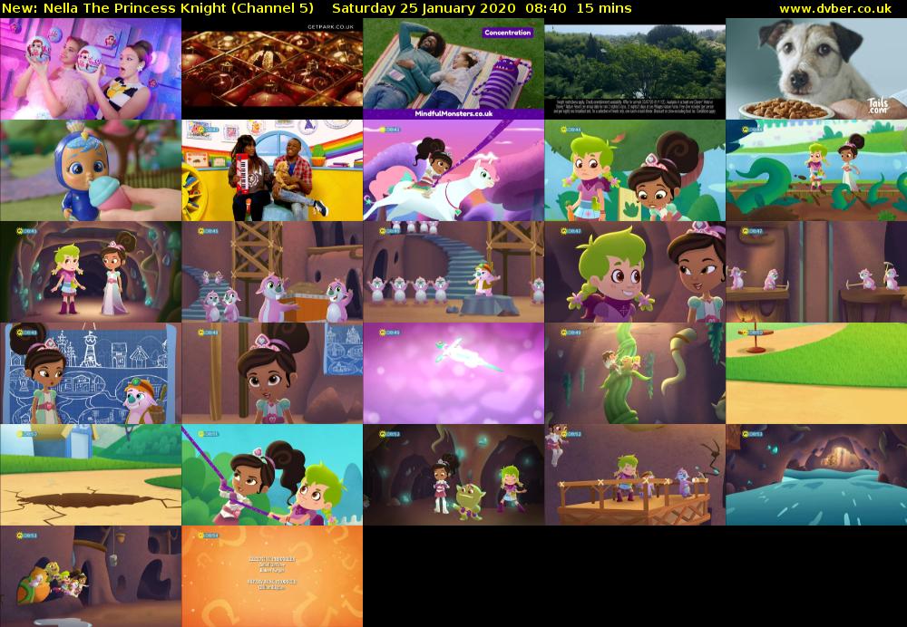 Nella The Princess Knight (Channel 5) Saturday 25 January 2020 08:40 - 08:55