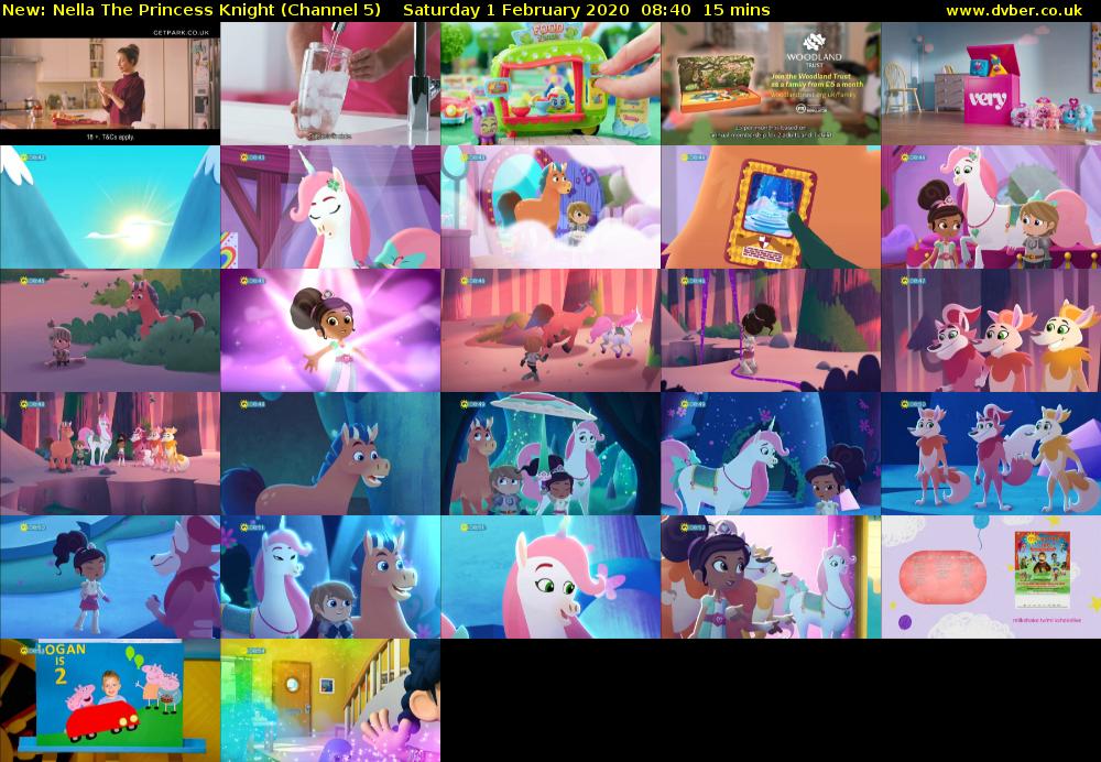 Nella The Princess Knight (Channel 5) Saturday 1 February 2020 08:40 - 08:55