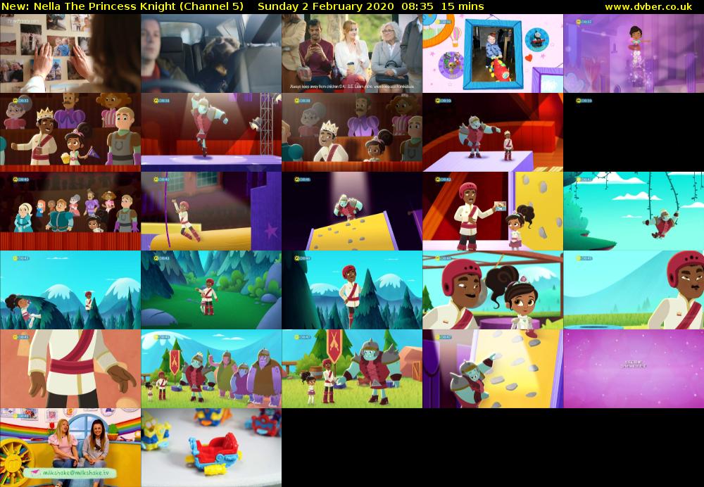 Nella The Princess Knight (Channel 5) Sunday 2 February 2020 08:35 - 08:50