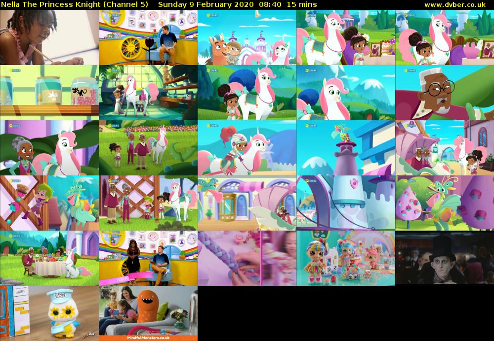 Nella The Princess Knight (Channel 5) Sunday 9 February 2020 08:40 - 08:55
