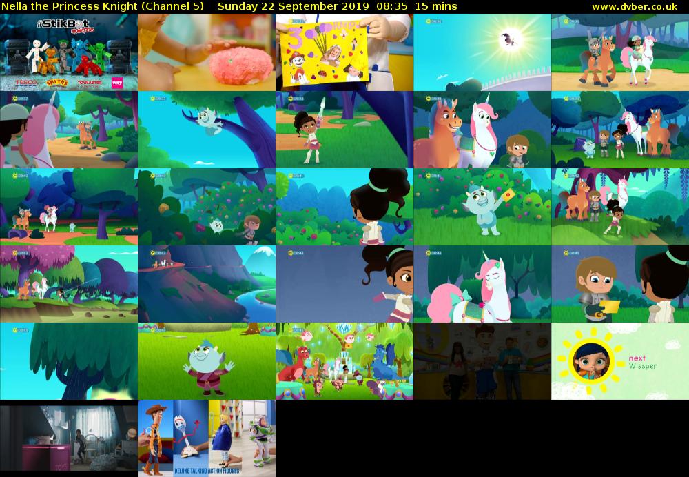 Nella the Princess Knight (Channel 5) Sunday 22 September 2019 08:35 - 08:50