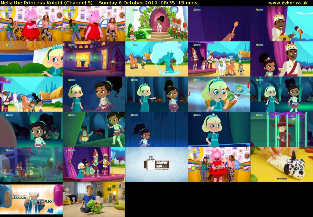 Nella the Princess Knight (Channel 5) Sunday 6 October 2019 08:35 - 08:50