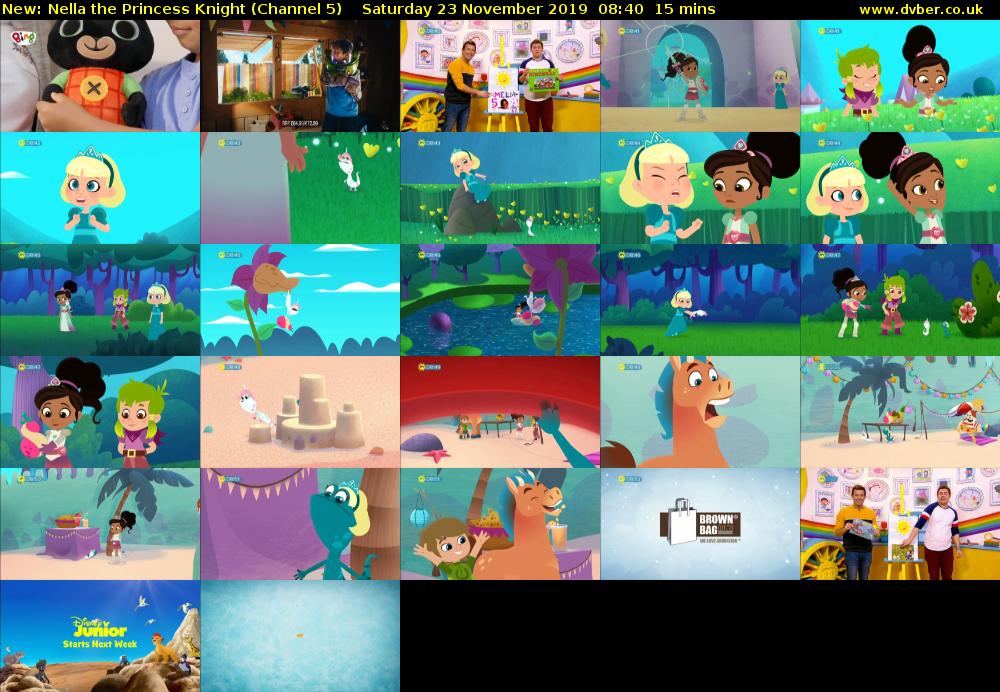 Nella the Princess Knight (Channel 5) Saturday 23 November 2019 08:40 - 08:55