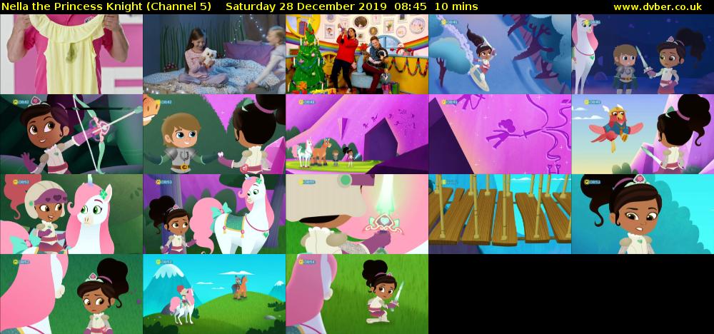 Nella the Princess Knight (Channel 5) Saturday 28 December 2019 08:45 - 08:55