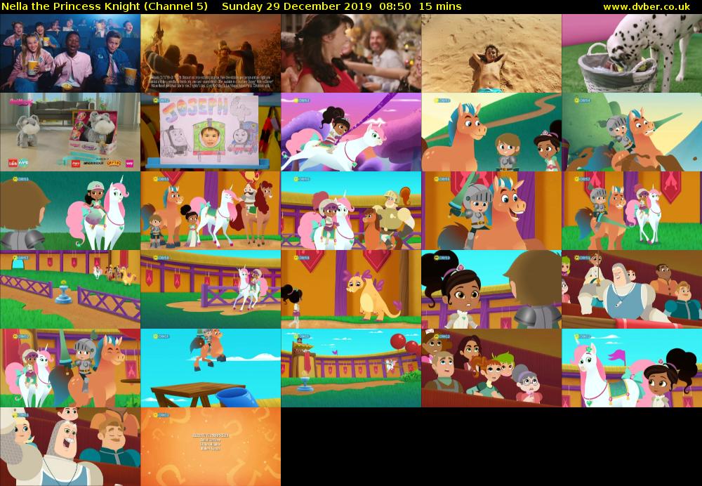 Nella the Princess Knight (Channel 5) Sunday 29 December 2019 08:50 - 09:05