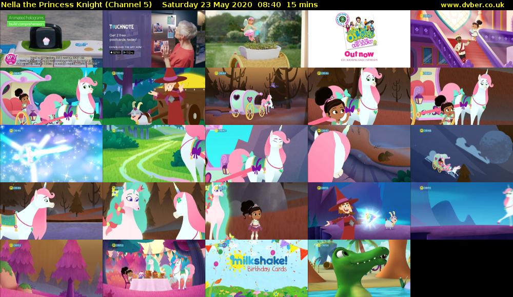 Nella the Princess Knight (Channel 5) Saturday 23 May 2020 08:40 - 08:55