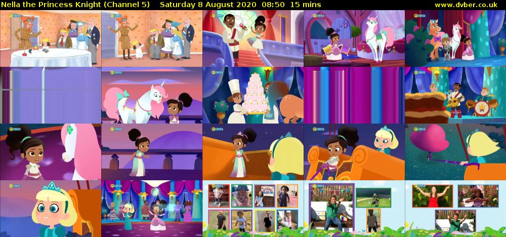 Nella the Princess Knight (Channel 5) Saturday 8 August 2020 08:50 - 09:05