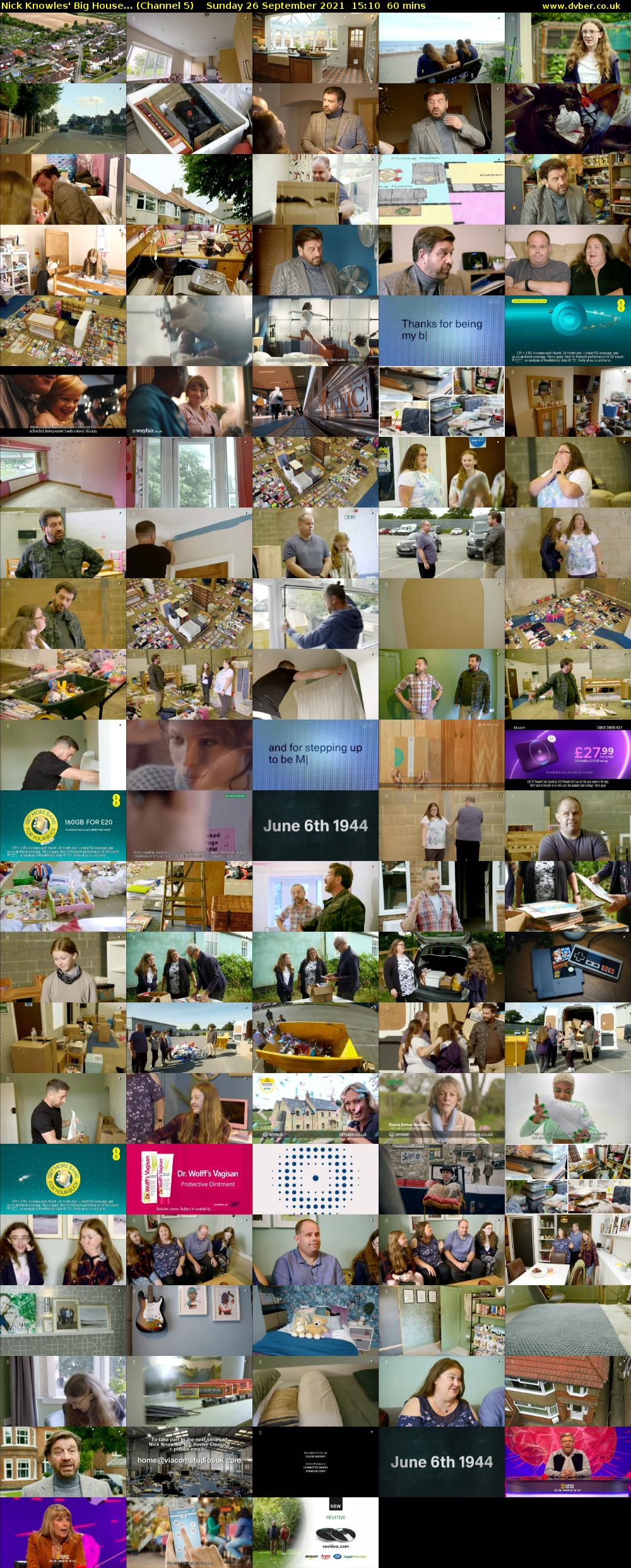 Nick Knowles' Big House... (Channel 5) Sunday 26 September 2021 15:10 - 16:10