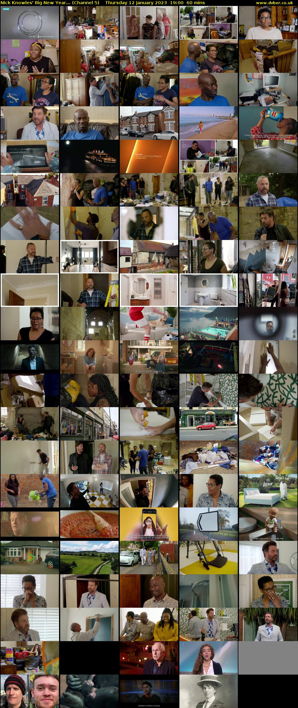 Nick Knowles' Big New Year... (Channel 5) Thursday 12 January 2023 19:00 - 20:00