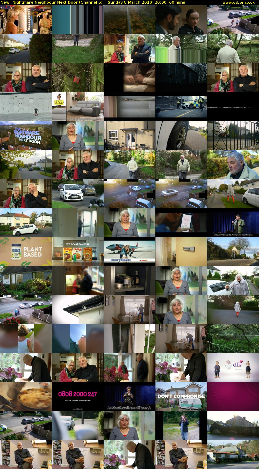 Nightmare Neighbour Next Door (Channel 5) Sunday 8 March 2020 20:00 - 21:00