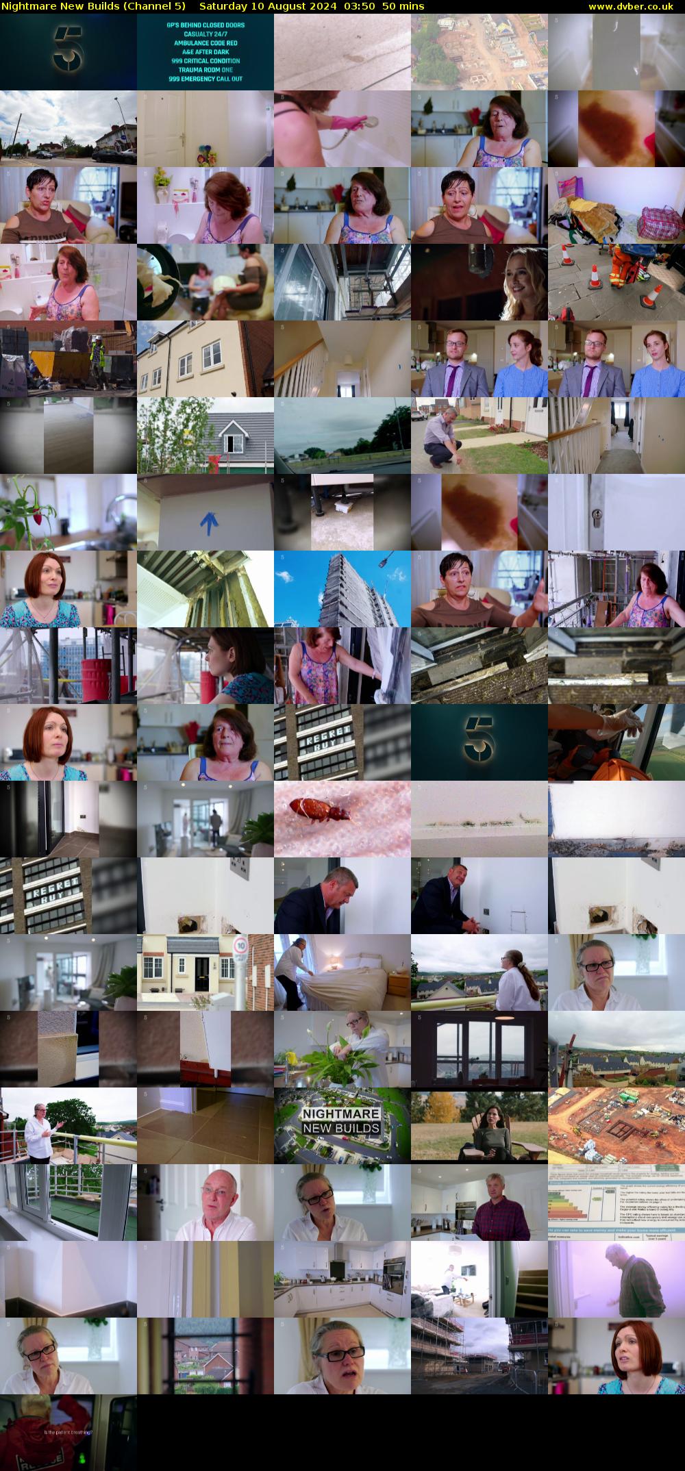 Nightmare New Builds (Channel 5) Saturday 10 August 2024 03:50 - 04:40