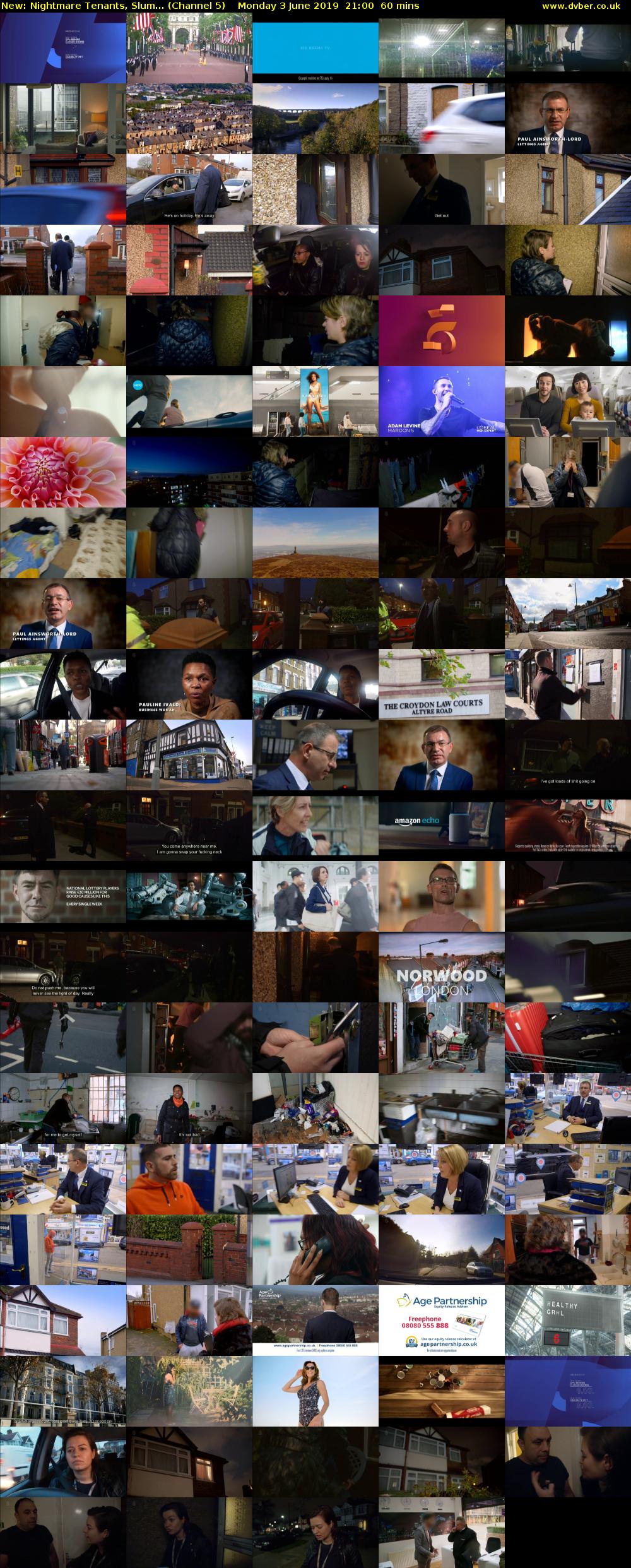 Nightmare Tenants, Slum... (Channel 5) Monday 3 June 2019 21:00 - 22:00