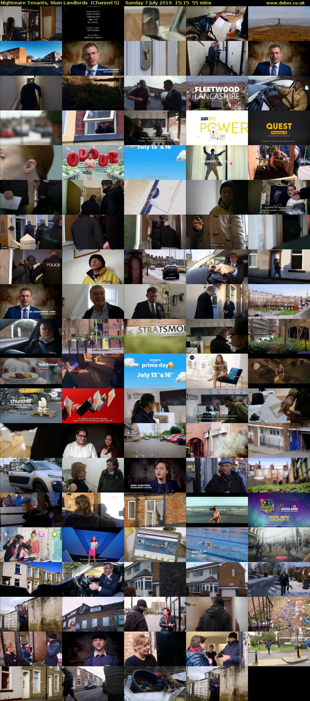 Nightmare Tenants, Slum Landlords  (Channel 5) Sunday 7 July 2019 15:15 - 16:10