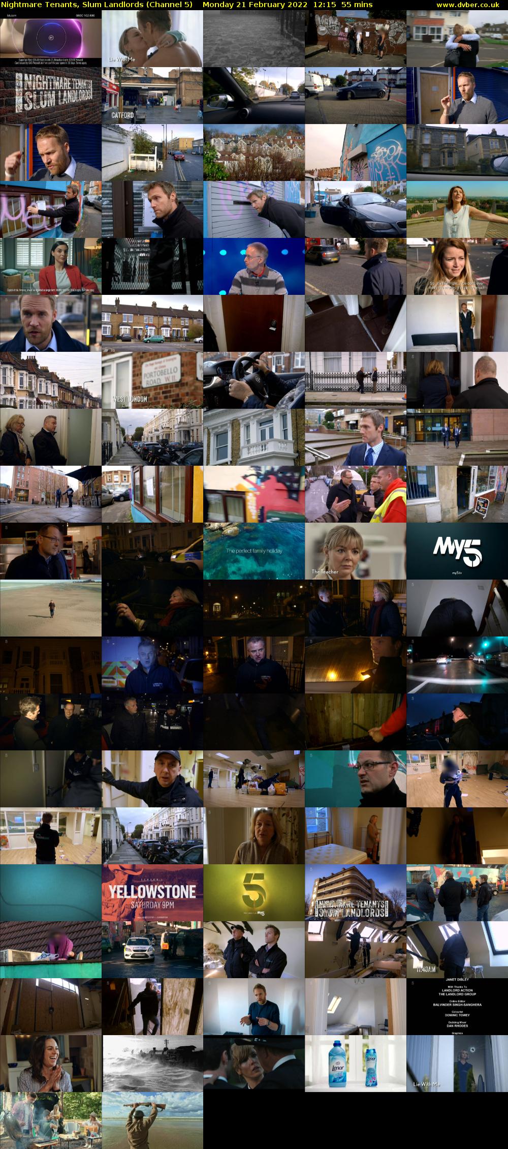 Nightmare Tenants, Slum Landlords (Channel 5) Monday 21 February 2022 12:15 - 13:10