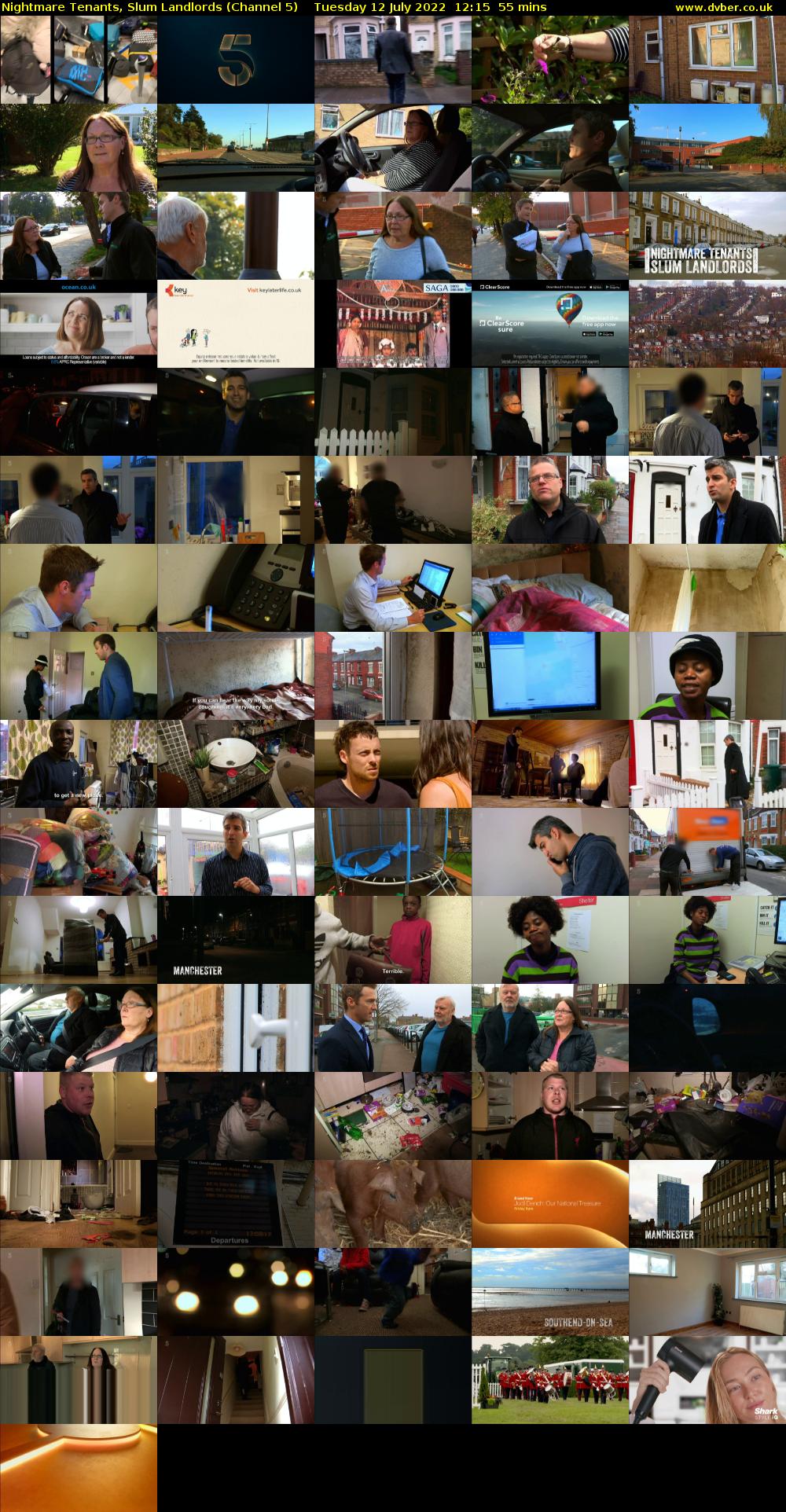 Nightmare Tenants, Slum Landlords (Channel 5) Tuesday 12 July 2022 12:15 - 13:10