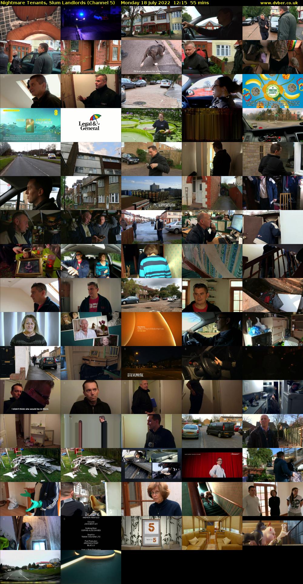 Nightmare Tenants, Slum Landlords (Channel 5) Monday 18 July 2022 12:15 - 13:10