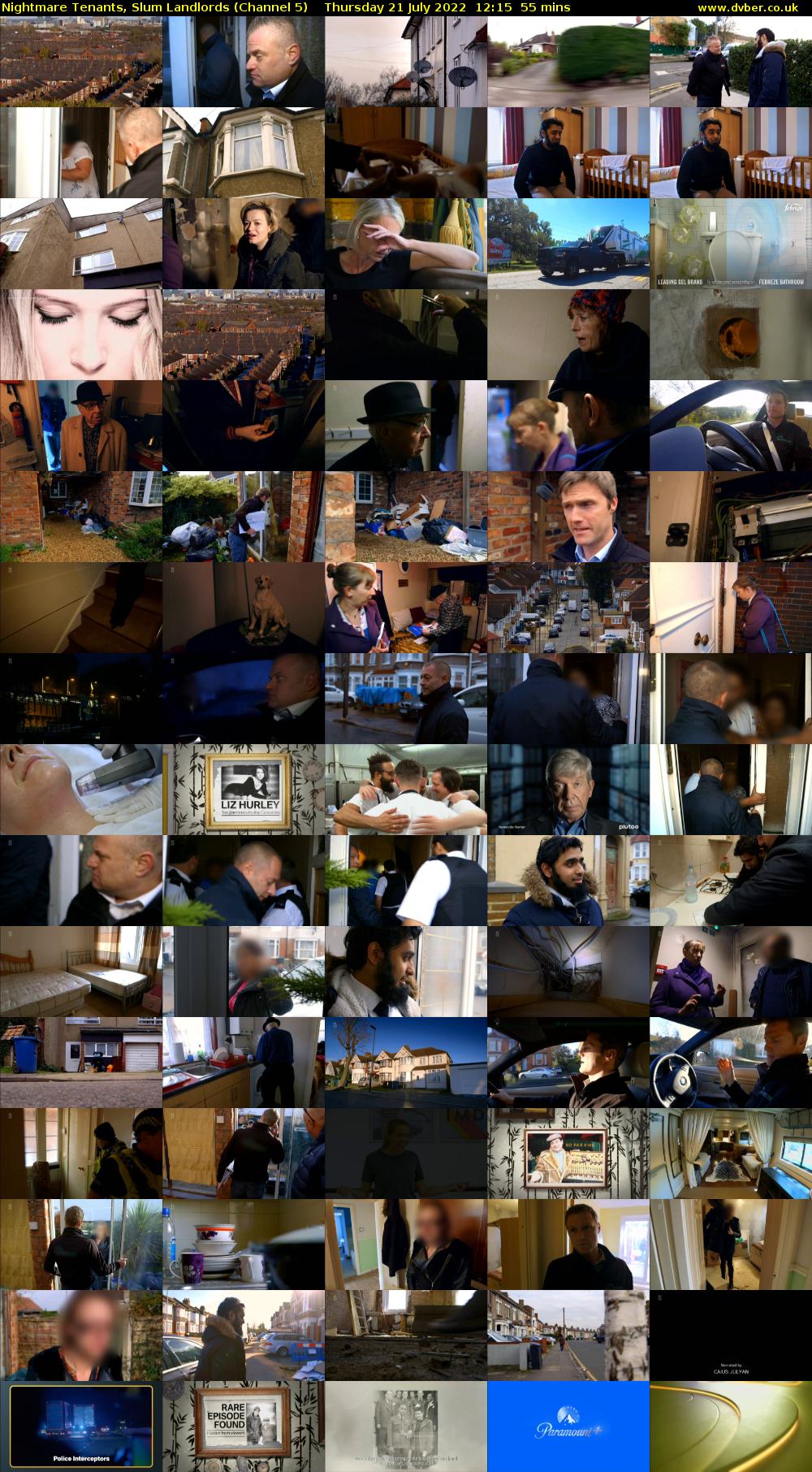 Nightmare Tenants, Slum Landlords (Channel 5) Thursday 21 July 2022 12:15 - 13:10
