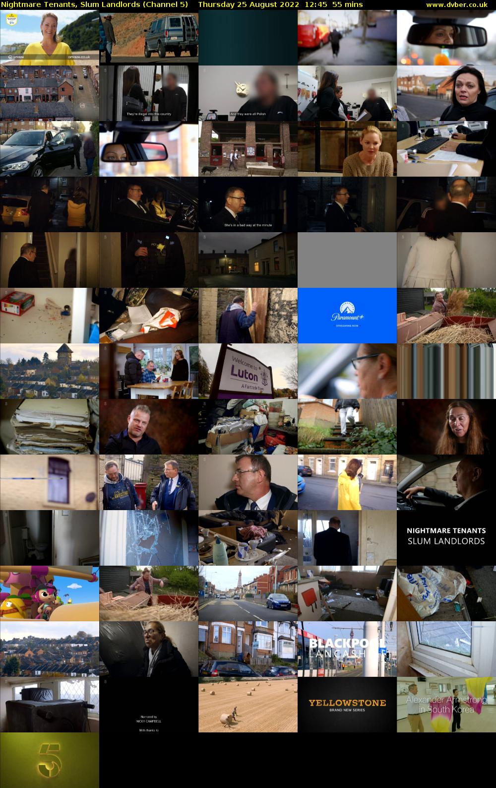 Nightmare Tenants, Slum Landlords (Channel 5) Thursday 25 August 2022 12:45 - 13:40