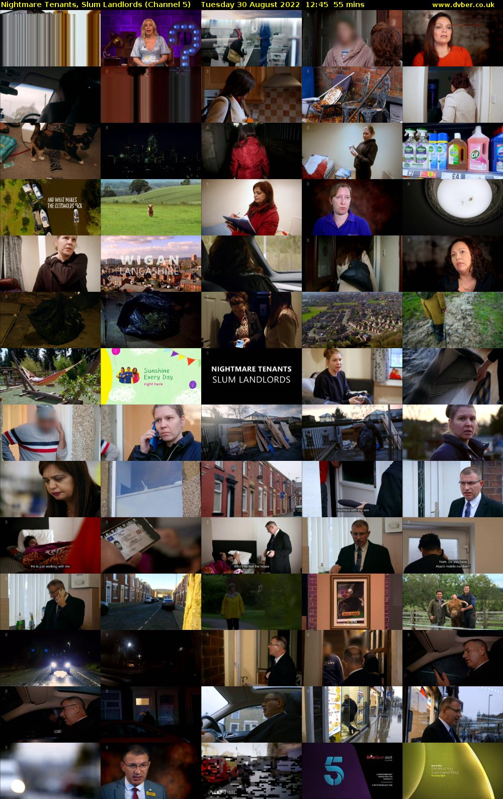 Nightmare Tenants, Slum Landlords (Channel 5) Tuesday 30 August 2022 12:45 - 13:40
