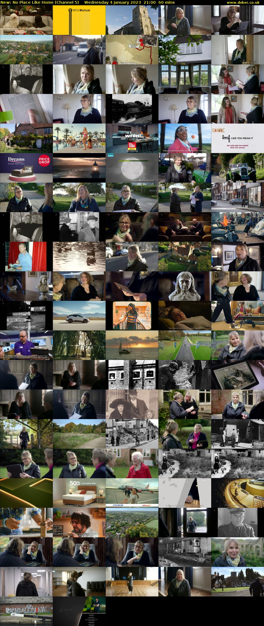 No Place Like Home (Channel 5) Wednesday 4 January 2023 21:00 - 22:00