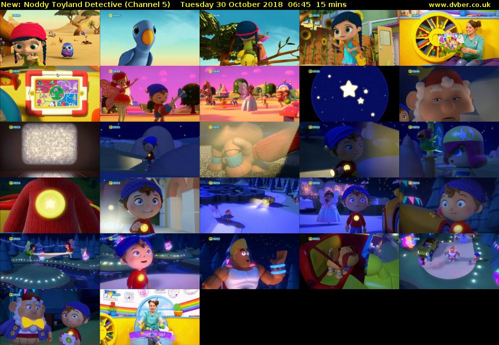 Noddy Toyland Detective (Channel 5) Tuesday 30 October 2018 06:45 - 07:00