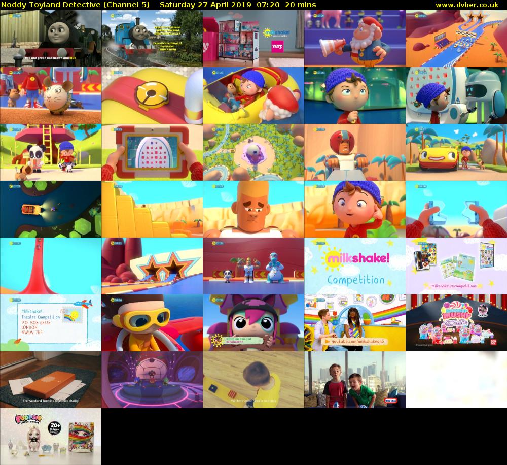 Noddy Toyland Detective (Channel 5) Saturday 27 April 2019 07:20 - 07:40