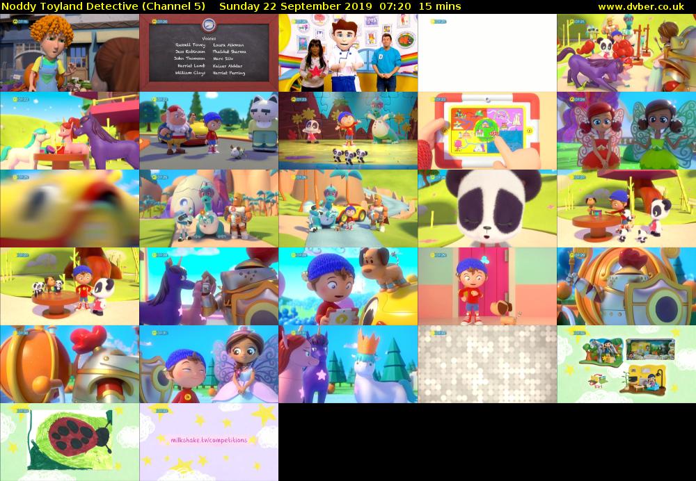 Noddy Toyland Detective (Channel 5) Sunday 22 September 2019 07:20 - 07:35