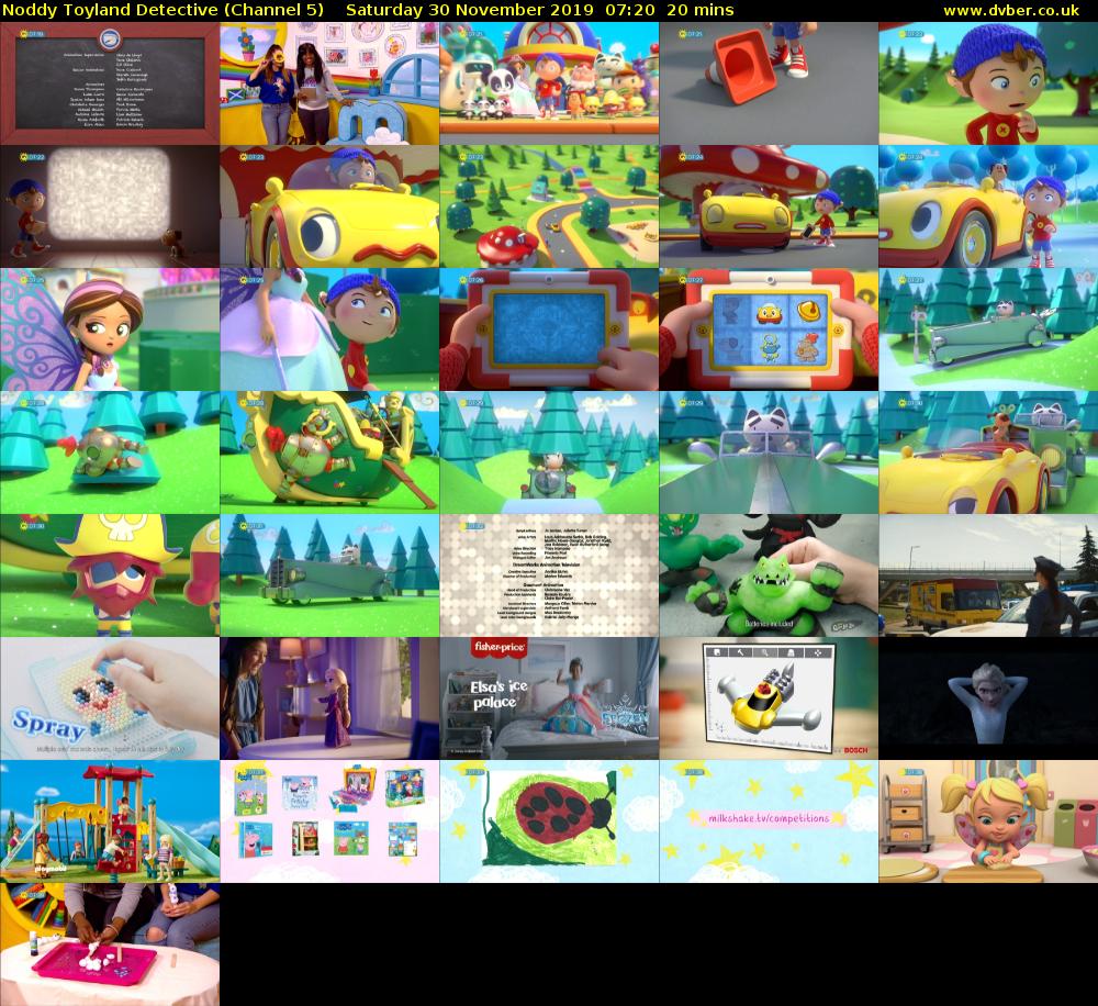 Noddy Toyland Detective (Channel 5) Saturday 30 November 2019 07:20 - 07:40