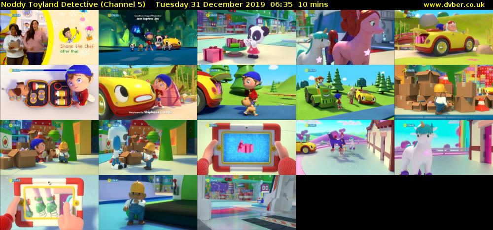 Noddy Toyland Detective (Channel 5) Tuesday 31 December 2019 06:35 - 06:45
