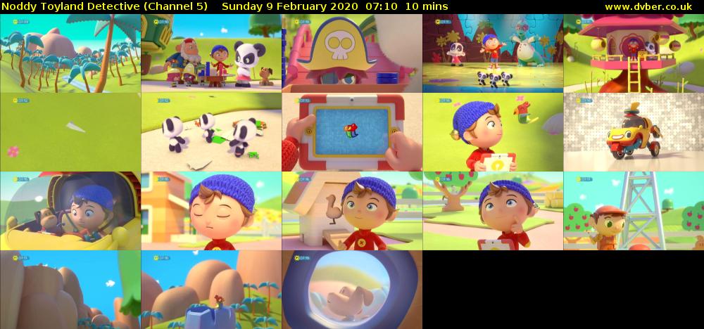 Noddy Toyland Detective (Channel 5) Sunday 9 February 2020 07:10 - 07:20