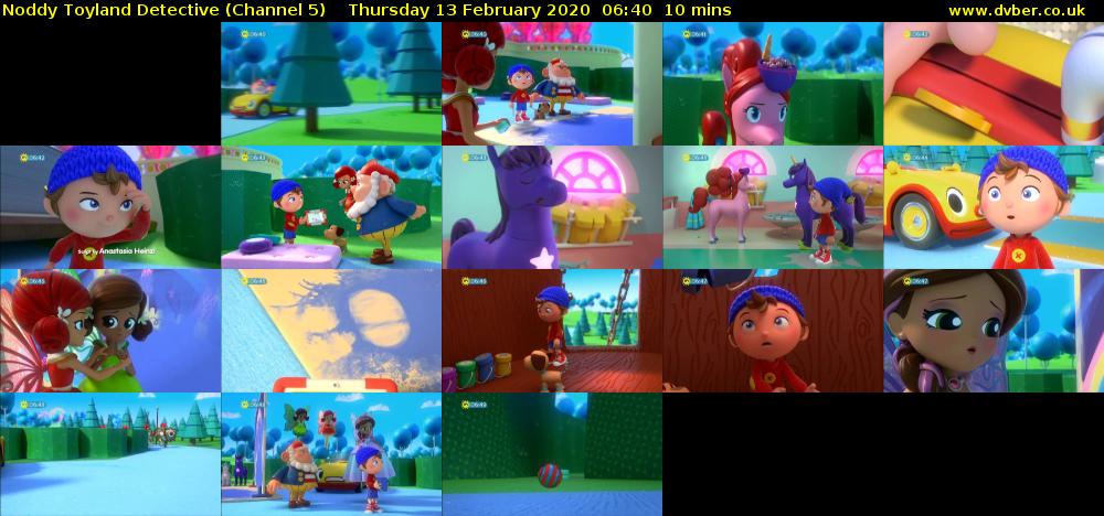 Noddy Toyland Detective (Channel 5) Thursday 13 February 2020 06:40 - 06:50