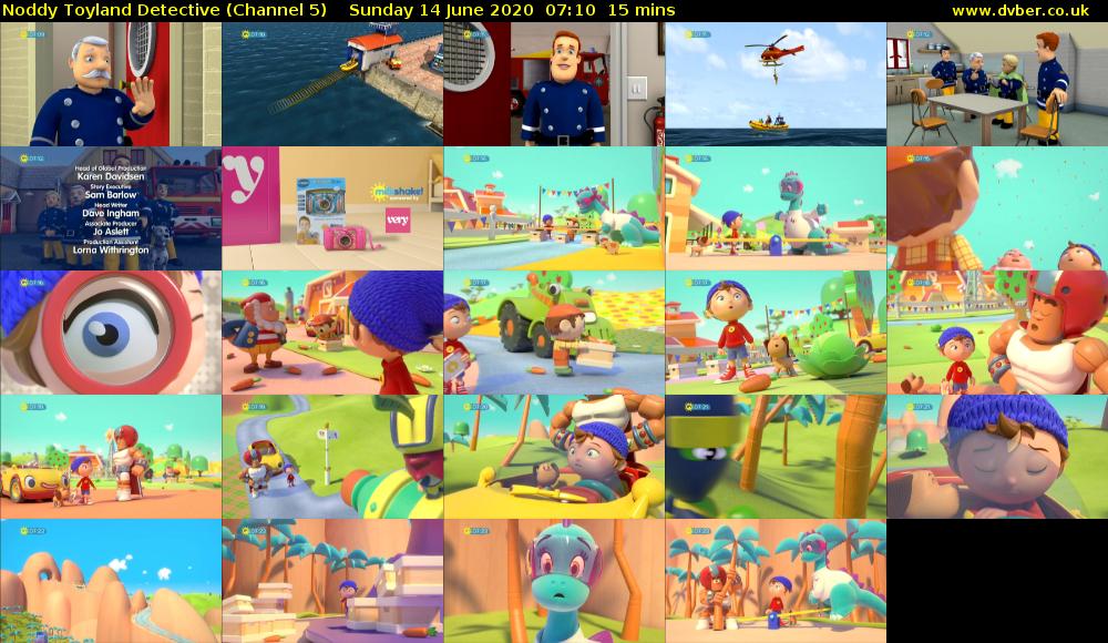 Noddy Toyland Detective (Channel 5) Sunday 14 June 2020 07:10 - 07:25