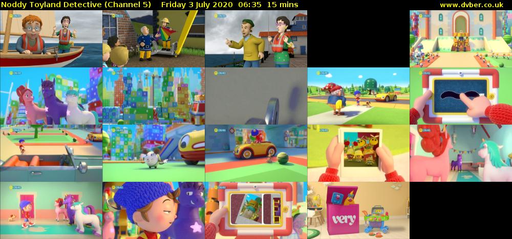 Noddy Toyland Detective (Channel 5) Friday 3 July 2020 06:35 - 06:50